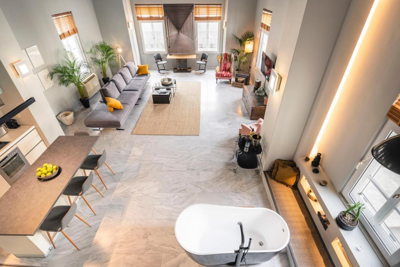 Appartamento Athens Heart Superior Loft Under Acropolis Esterno foto